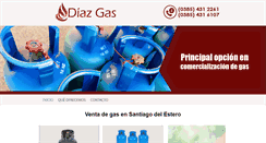 Desktop Screenshot of diazgas.com